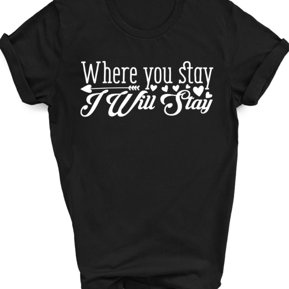 Where you stay gildan shirt